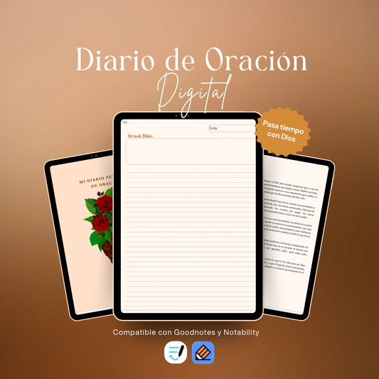 Diario de Oración Digital para GoodNotes y/o Notability