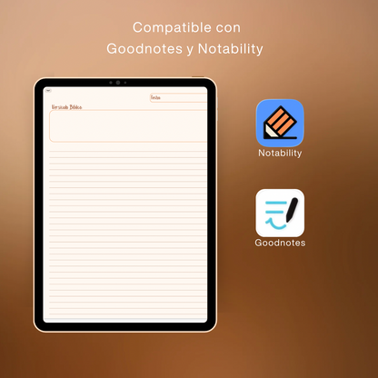 Diario de Oración Digital para GoodNotes y/o Notability
